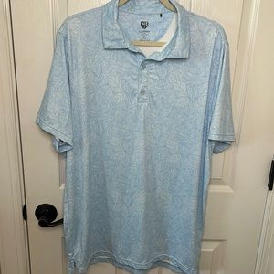 Graham Luxe Performance Golf Polo (L)